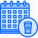 Beer Glass Calendar  Icon