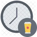 Beer Glass Clock  Icon