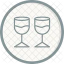 Clink Glass Toast Icon