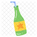 Summer Sand Bucket Beach Umbrella Icon