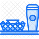 Beer Chips Nachos Icon