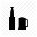 Beer Bottle Drink Icon