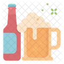 Beer jug and bottle  Icon