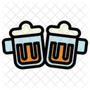 Beer Mug Cheers Happy Hour Brew Pub Symbol