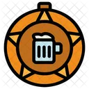 Beer Mug Medals Medal Oktoberfest Icon