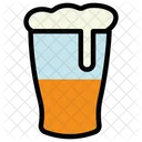 Beer On Glass Beer Glass Icon