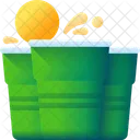 Beer Pong Party Game Icon