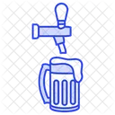 Beer pouring  Icon