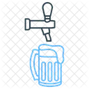 Beer pouring  Icon