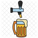 Beer pouring  Icon