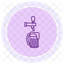 Beer pouring  Icon