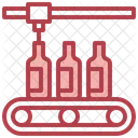 Conveyor Bottles Alcohol Icon