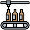 Conveyor Bottles Alcohol Icon