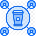 Beer Sharing  Icon