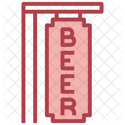 Beer Sign  Icon