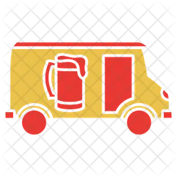 Beer wagon  Icon