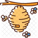 Bees Honey Insect Icon