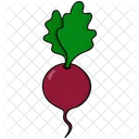 Beet Root Vegetable Icon