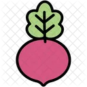 Beetroot Grocery Ingredient Icône