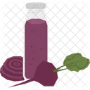 Beetroot Juice Detox Beverage Icon