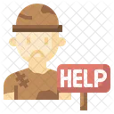 Beggar Help  Icon