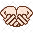 Begging hands  Icon
