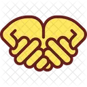 Begging hands  Icon