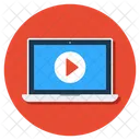 Beginnen Online Video Internet Video Symbol