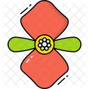 베고니아 꽃 아이콘