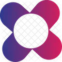 Begonia Flower Tropical Bloom Colorful Petals Icon