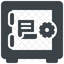 Privaten Schlüssel aufbewahren  Symbol