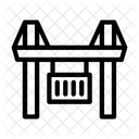 Container Kran Schwer Symbol