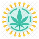 AIDS Behandlung Marihuana Icon