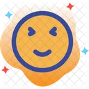 Ausdauerndes Gesicht Emoji Emotion Symbol