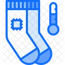 Beheizte socken  Symbol