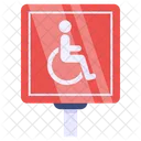 Handicap-Zeichen  Symbol