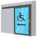 Behindertentoilette  Symbol