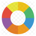 Kreis Diagramm Bericht Symbol