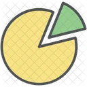 Kreis Diagramm Statistik Symbol