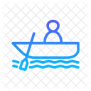 Schlauchboot  Symbol