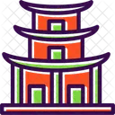 Beijing China Forbidden City Icon