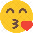 Soprando Beijo Emoji Icon