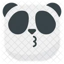 Beijo Panda Emoji Icon