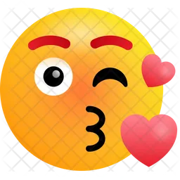 Beijo Emoji Ícone