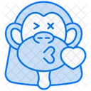 Beijo de macaco  Ícone