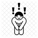 Being Alone Phobia Phobia Fear Icon