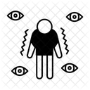Being Stared At Phobia Phobia Fear Icon
