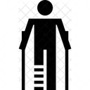 Beinverletzung Symbol