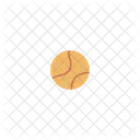 Amarillo Bola Puntos Icono