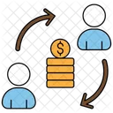 Beitrag Spende Wohltatigkeit Symbol
